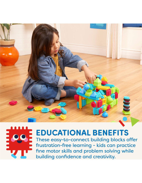 Bloques de Construcción Interconectables Battat 112 Piezas