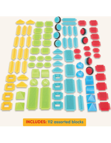 Bloques de Construcción Interconectables Battat 112 Piezas