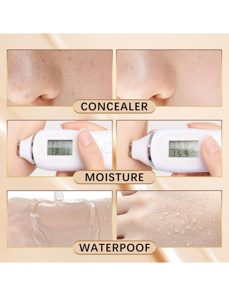 Base de Crema CC QueenDiary para Piel Madura - Color Profundo