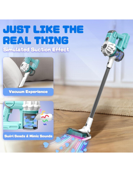 Aspiradora de Juguete SmilessKiddo 3 en 1 para Niños