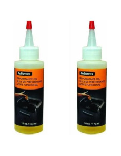 Aceite de Desgaste Fellowes Powershred 473 ml - Paquete de 2