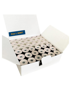 HimaPro 144 Bobinas Preenhebradas Hilo Bordado 60 Peso