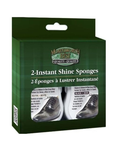 Esponja de Brillo Instantáneo Moneysworth y Best - 2 Unidades