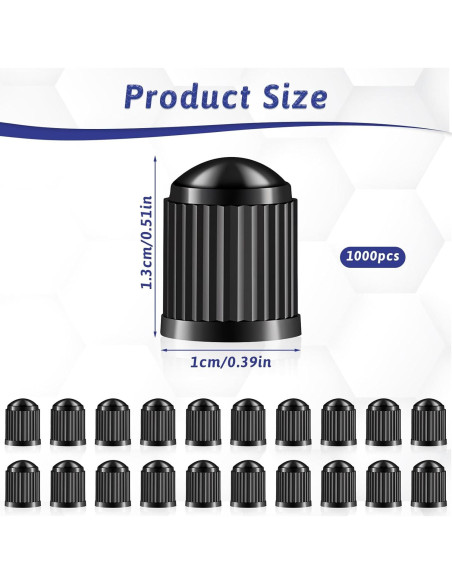 Paquete de 1000 Tapas de Válvula Neumático SynHHergyx