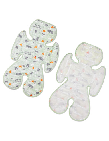 Almohadilla Refrigerante para Asiento de Coche Niños BD101 Verde