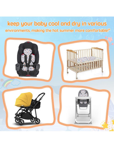 Almohadilla Refrigerante para Asiento de Coche Niños BD101 Verde