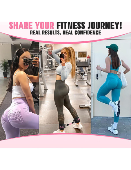 Bandas de Resistencia para Tobillos KRNIUC - 3 Niveles de Tensión