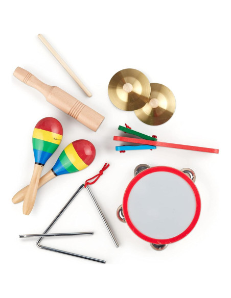 Set de Instrumentos Musicales Melissa & Doug 10 Piezas