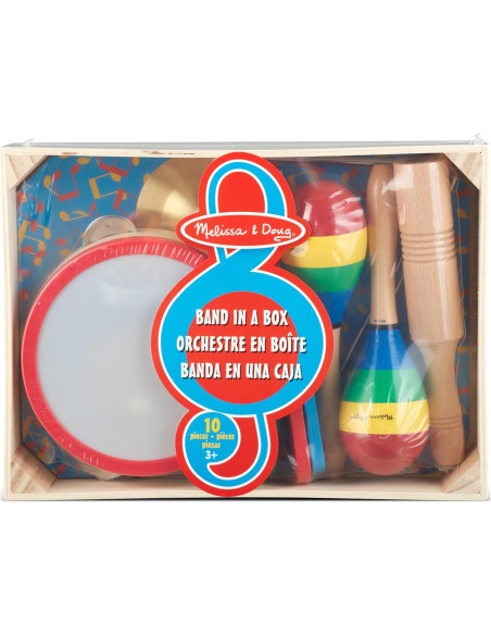 Set de Instrumentos Musicales Melissa & Doug 10 Piezas