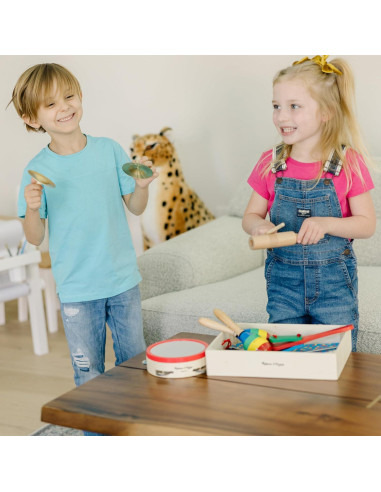 Set de Instrumentos Musicales Melissa & Doug 10 Piezas