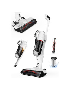 Aspiradora de varilla inalámbrica Roomie Tec L80, 2 en 1, HEPA