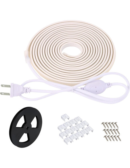 Tira LED 1M IP67 3000K Blanco Cálido PCNingled