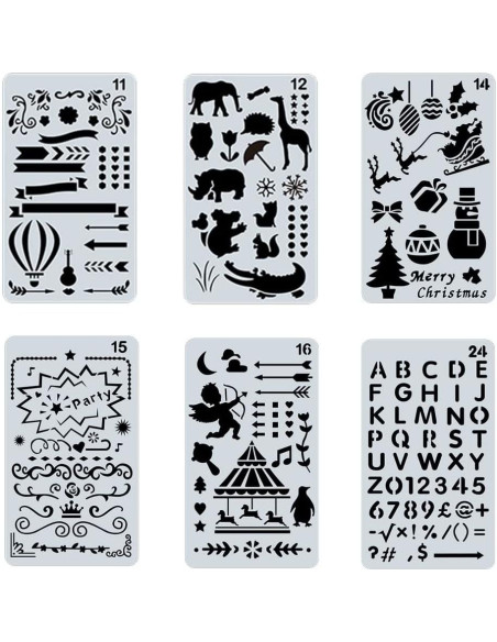 Juego de Letras Mayúsculas para Grabado en Madera Ryoma - Cobre