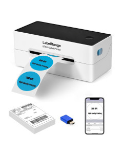 Impresora de Etiquetas Térmica LabelRange BT620 300 DPI Bluetooth USB