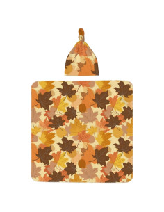 Set de Manta de Bebé Fiephvsa 90x90 cm con Diadema Otoñal