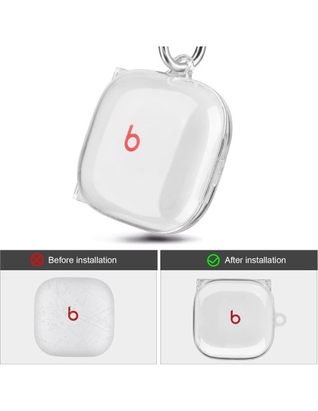 Funda Dura Filoto para Beats Fit Pro 2021 - Transparente