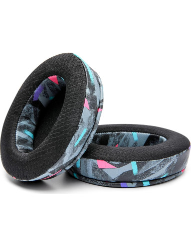 Almohadillas de Gel Enfriamiento WC FreeZe para Arctis Nova - Negro