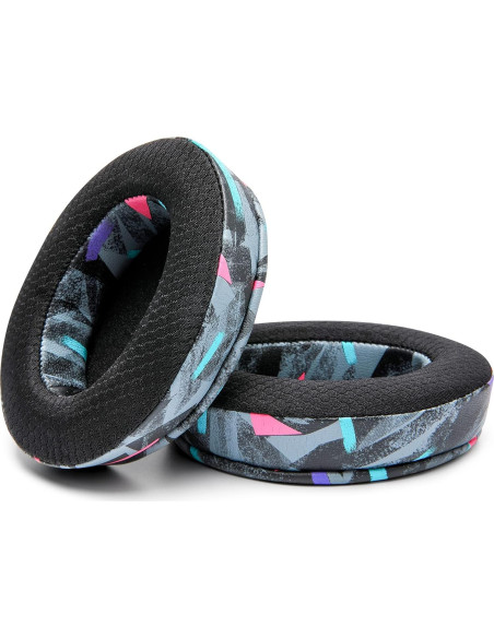 Almohadillas de Gel Enfriamiento WC FreeZe para Arctis Nova - Negro