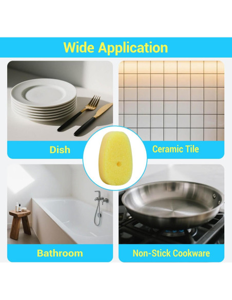 12 Recargas de Esponja para Varita Scrub Daddy UWSTE