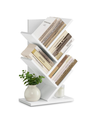 Estante de Esquina VASAGLE 5 Niveles Ahorra Espacio Blanco Nube