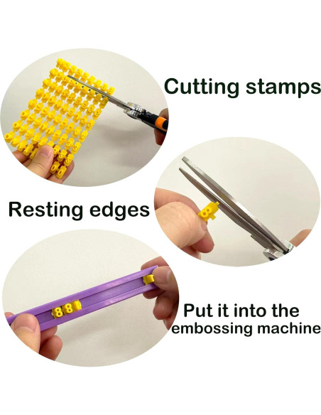 113 Sellos de Letras de Arcilla Nexolia - Alfanuméricos DIY