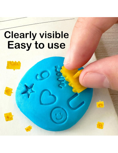 113 Sellos de Letras de Arcilla Nexolia - Alfanuméricos DIY