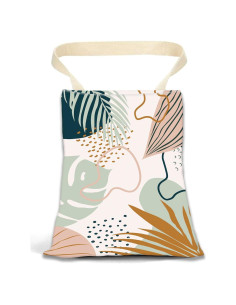 Basurero Colgante para Auto ANKVRP Hoja Boho Impermeable