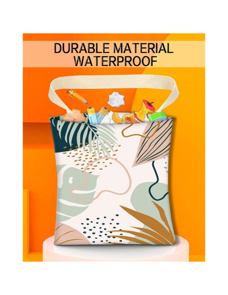 Basurero Colgante para Auto ANKVRP Hoja Boho Impermeable