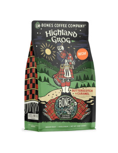 Café Descafeinado Sabor Caramelo de Mantequilla Bones 340g