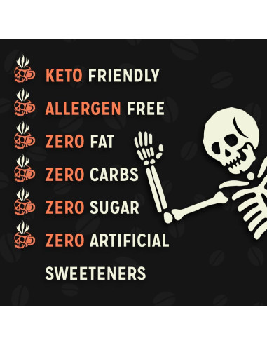 Café Descafeinado Sabor Caramelo de Mantequilla Bones 340g