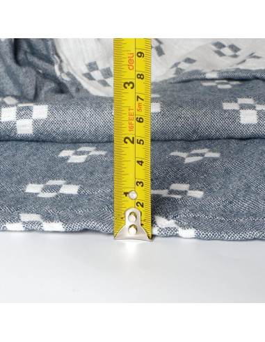 Manta de Muselina Ligera SHSYCER 100% Algodón Azul Individual 150x198cm