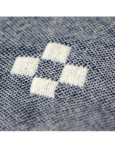 Manta de Muselina Ligera SHSYCER 100% Algodón Azul Individual 150x198cm