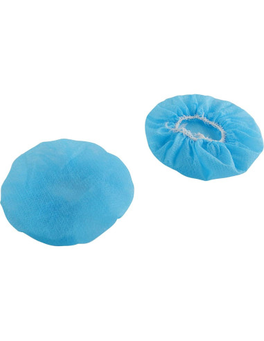 Cubiertas Desechables para Auriculares Geekria 100 Pares XS Azul