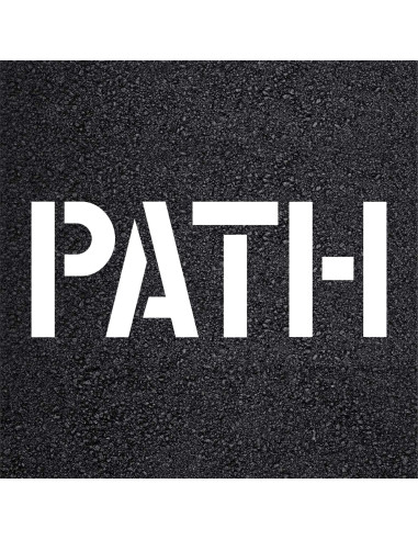 Plantilla de Palabras de Camino 60.96 cm Marketing Holders