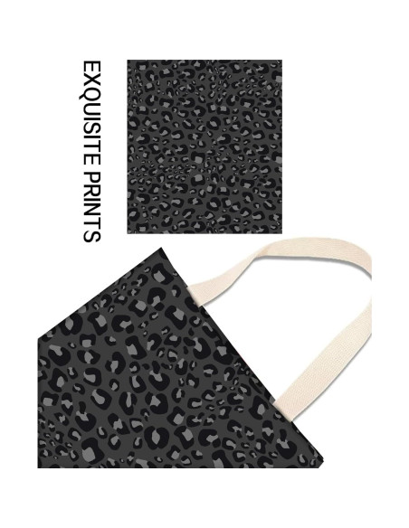 Basurero de Auto Colgante ANKVRP Piel de Leopardo Negra