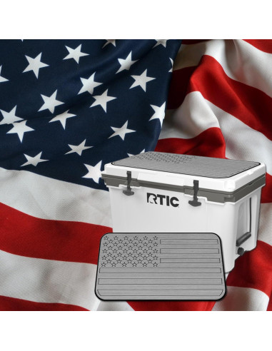 Pad Antideslizante USATuff para Enfriador RTIC 32qt - Bandera EE. UU.