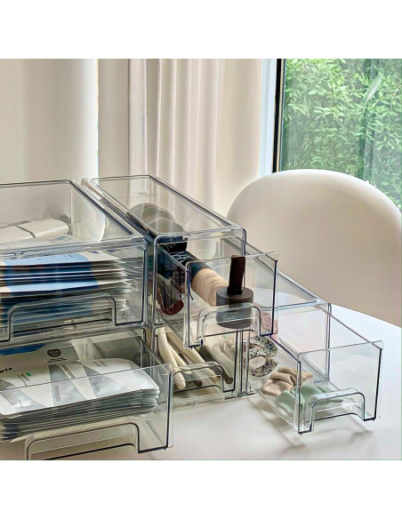 Cajones Organizadores de Refrigerador Genérico 2 Piezas Pequeños