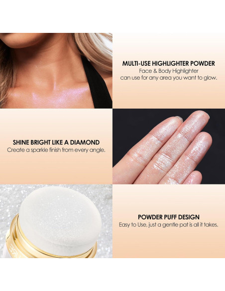 Iluminador FOCALLURE GB05 Una Noche de Fiesta 5.4g