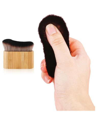 Brocha de Autobronceador NQEUEPN con Cerdas Sintéticas 6.8cm