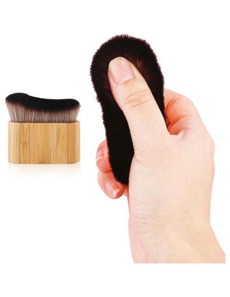 Brocha de Autobronceador NQEUEPN con Cerdas Sintéticas 6.8cm