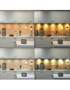 Luces Inteligentes LED LAMPAOUS Kit de 3 para Gabinete 2