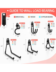 18 Ganchos de Almacenamiento de Garaje Kodreat - Antideslizantes 2