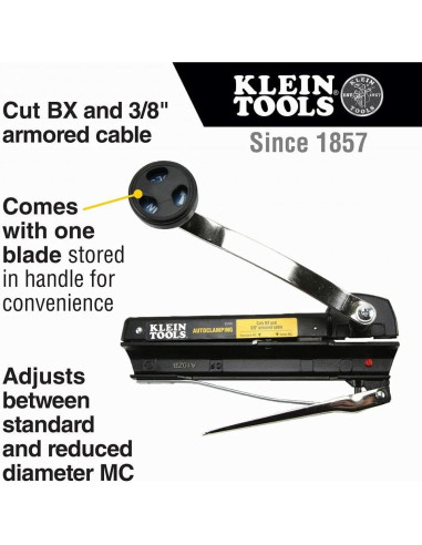 Cortador de Cable Blindado y Desforrador Klein Tools 53725/11063W