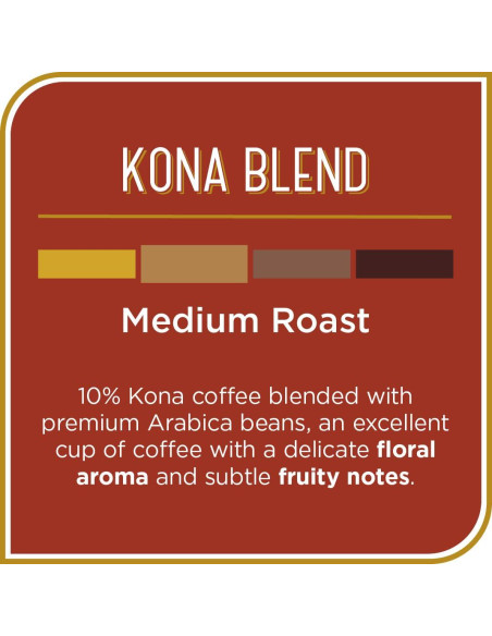 Café de Grano Entero Kona Blend Don Francisco 2x510g 100% Arábica