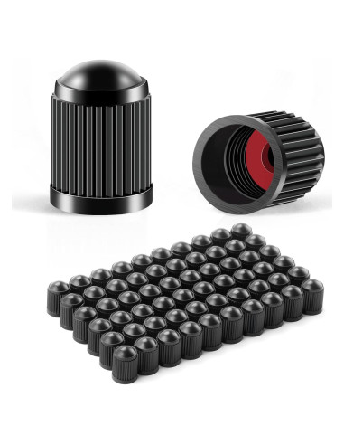JUSTTOP Tapones de Válvula de Neumático Universal 60 pcs