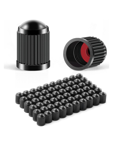 JUSTTOP Tapones de Válvula de Neumático Universal 60 pcs