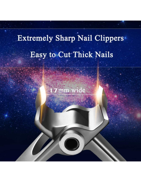 Cortauñas Gruesas Pretty Diva - Acero Inoxidable 15mm