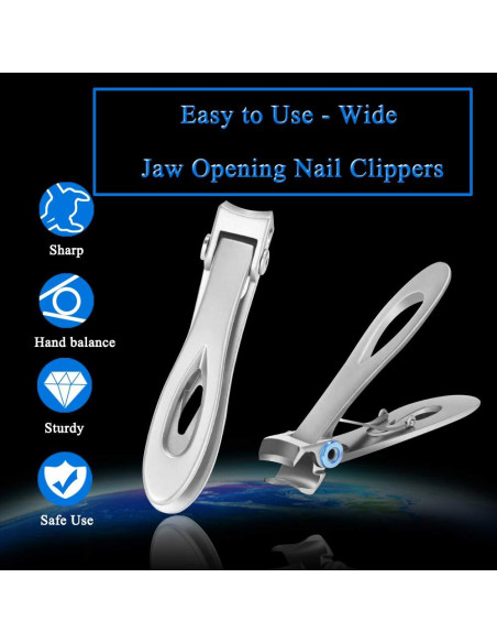 Cortauñas Gruesas Pretty Diva - Acero Inoxidable 15mm