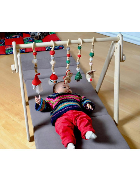 Gimnasio de Bebé de Madera Kidodido Plegable 42x56cm