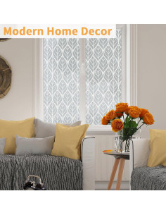 Película de Privacidad Frosted ConCus-T 44.5x200 cm Vinilo 2